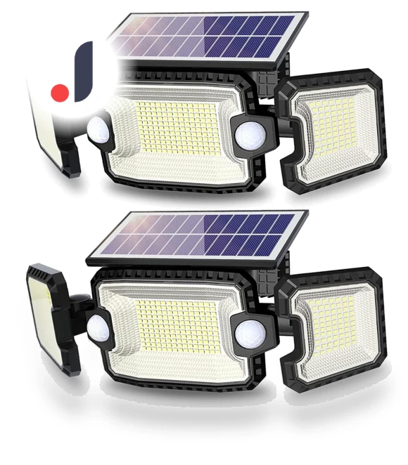 Solar Outdoor Light with Motion Sensors — Outdoor Security & Flood Lighting, AutoSphere