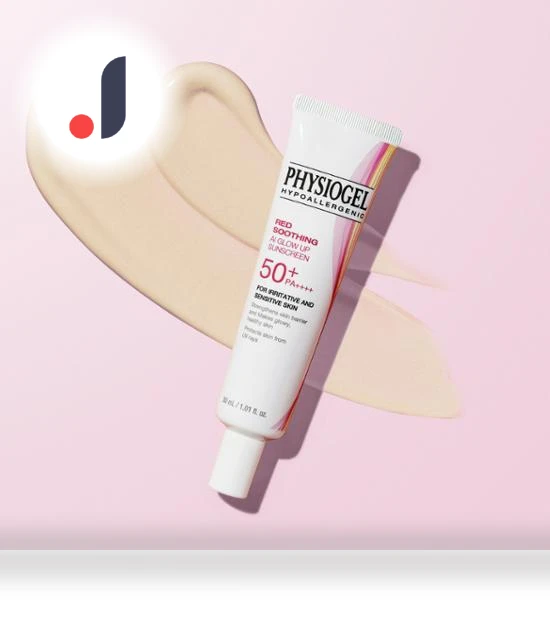 Soothing AI Glow-Up Sunscreen — Face Sun Protection, Physiogel