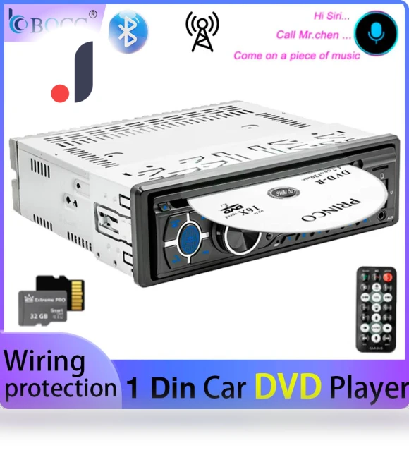 Universal 1 Din BT Car DVD Player — Car Installation Essentials, AutoSphere