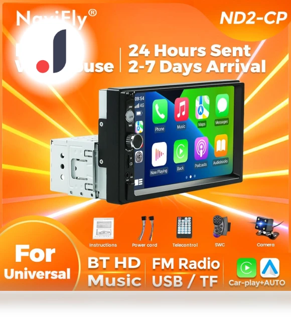 Universal 1Din Car Stereo Receiver — Stereo Receivers, AutoSphere