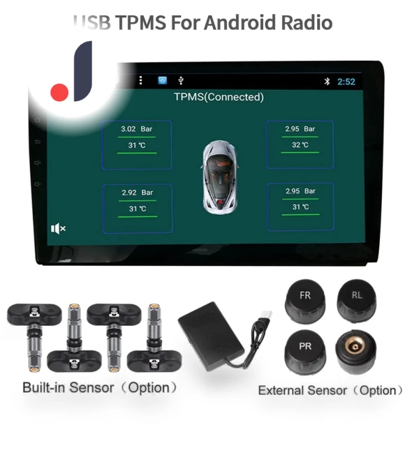 USB TPMS System for Car Tire Pressure Monitoring — TPMS Sensor Replacements, AutoSphere