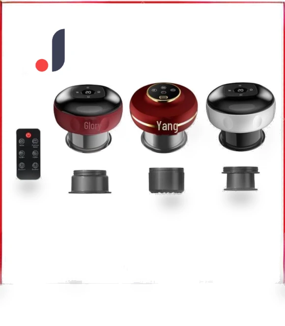 Vacuum Cupping Massager with Heating Function — Magnetic Therapy, StrideBox