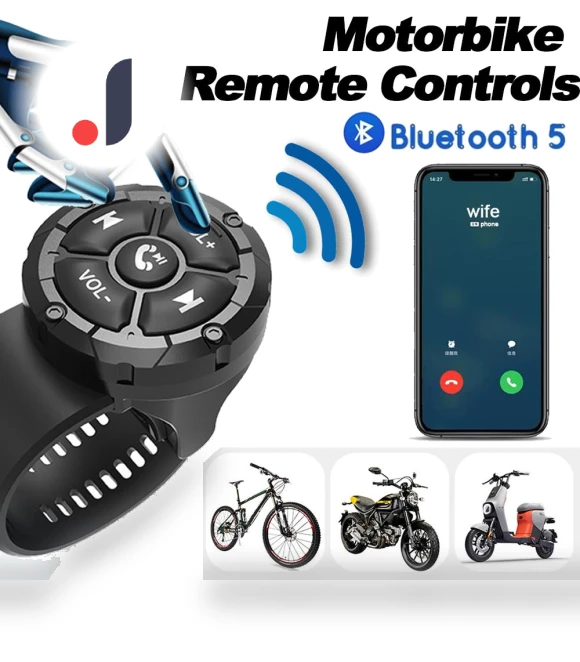 Wireless Bluetooth Remote Control with Buttons — Remote Controls, JadeBamboo Chargers Warehouse