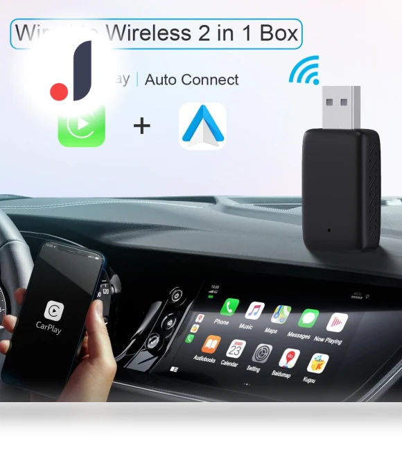 Wireless CarPlay Adapter — Stereo Receivers, Polaris star