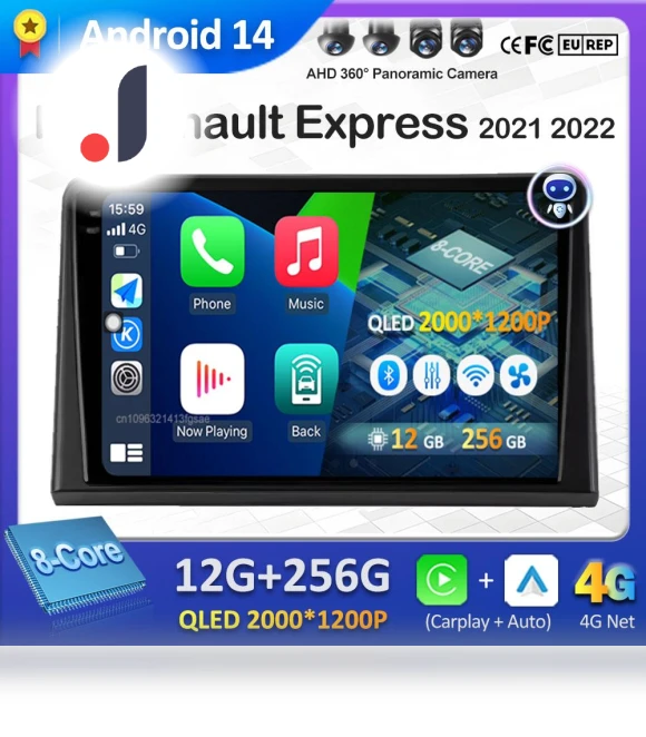 Wireless Carplay GPS Navigation System — In-Dash, AutoSphere