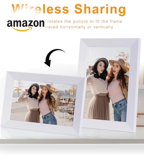 10.1 Inch Smart WiFi Digital Photo Frame — Digital Frames, QCREA