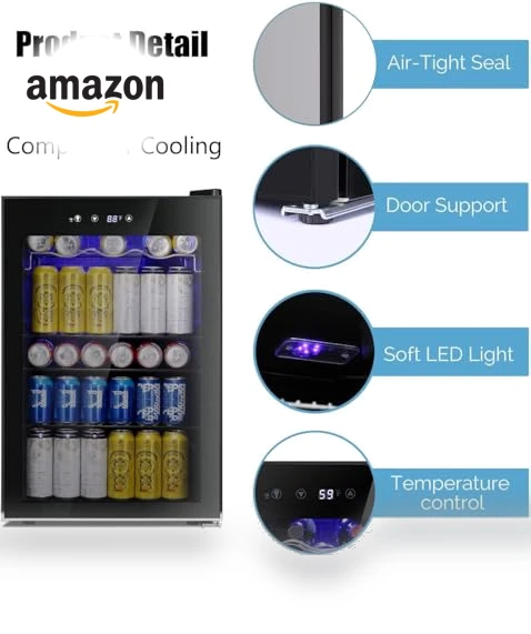 Beverage Cooler Mini Fridge — Drink Coolers, Antarctic Star
