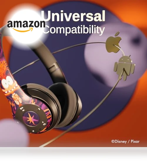 Bluetooth Headphones Over The Ear — Over-Ear Headphones, Disney/Pixar