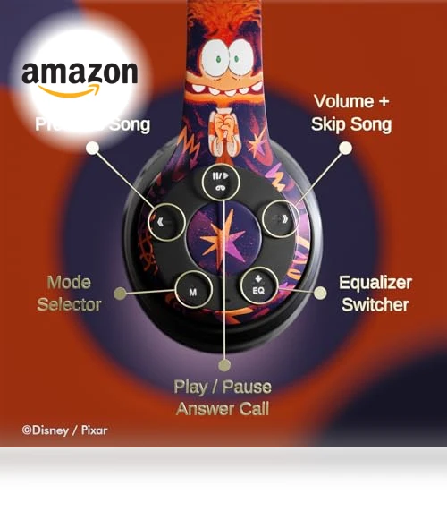 Bluetooth Headphones Over The Ear — Over-Ear Headphones, Disney/Pixar