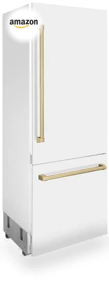 Built-In Bottom Freezer Refrigerator with Water Dispenser and Ice Maker — Built-In, Z Line Kitchen and Bath