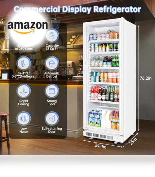 Commercial Beverage Refrigerator — Drink Coolers, Velieta