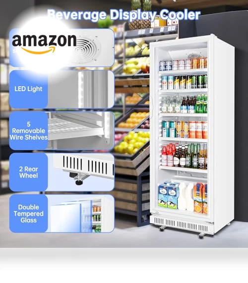 Commercial Beverage Refrigerator — Drink Coolers, Velieta