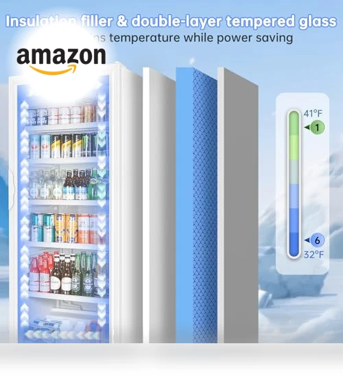 Commercial Beverage Refrigerator — Drink Coolers, Velieta