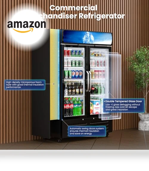 Commercial Refrigerator with Glass Door — Mini Fridges, Mojgar