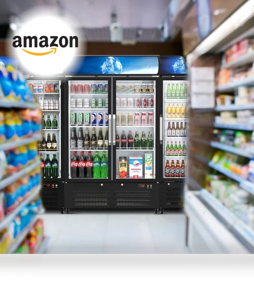 Commercial Refrigerator with Glass Door — Mini Fridges, Mojgar