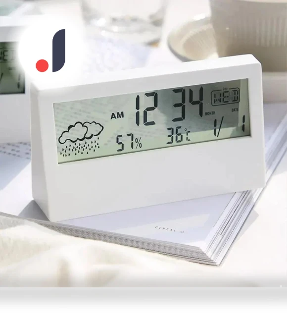 Digital Alarm Clock with Smart Night Light — Alarms & Clocks, Daily necessities-V