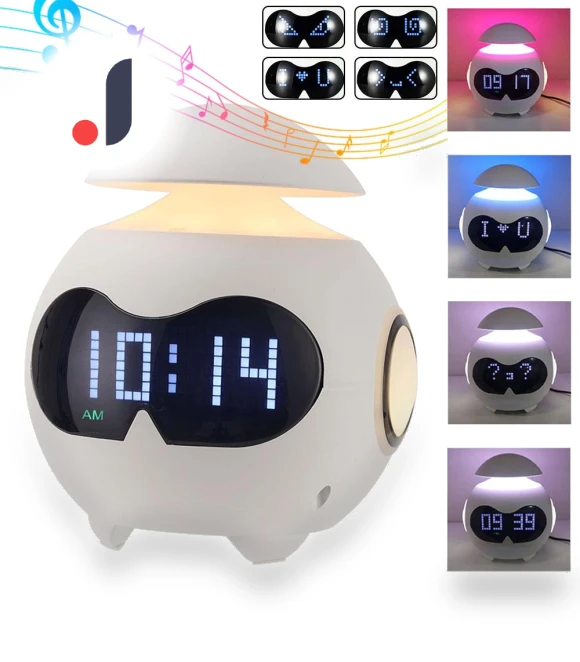 Emotion Alarm Clock with LED Display — Alarm, Daily necessities-V