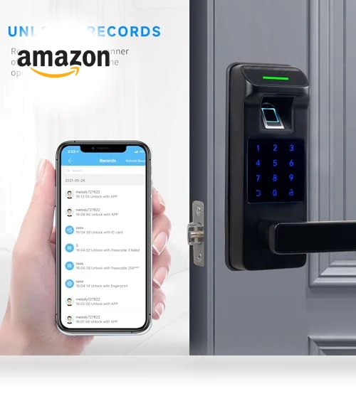 Fingerprint Door Lock — Locks, HARFO