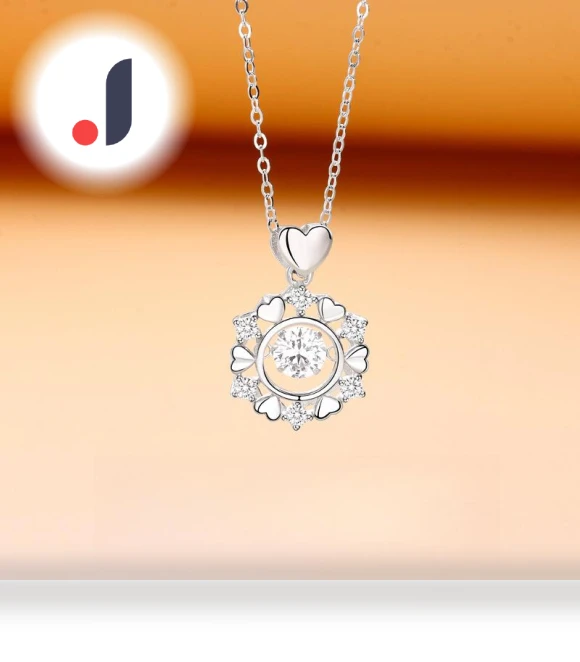 Heartbeat Necklace — Smart Jewelry, All-match jewelry