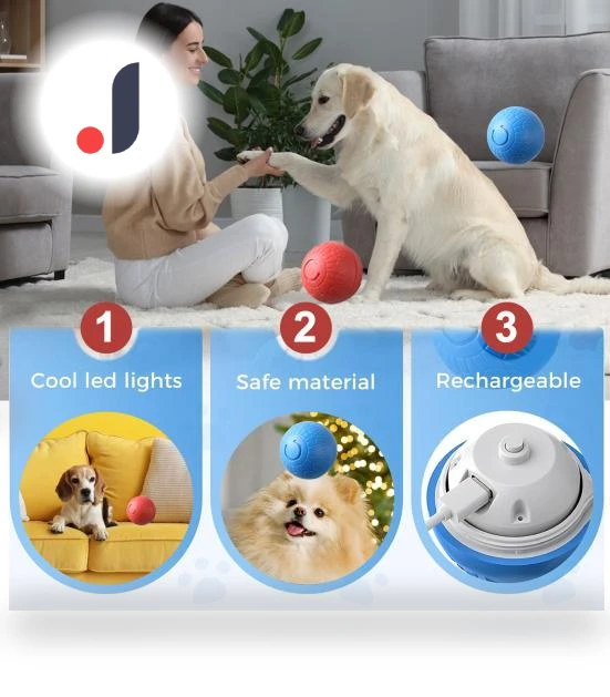 Interactive Pet Ball Toy — Interactive Animal Companions, DODO Beauty