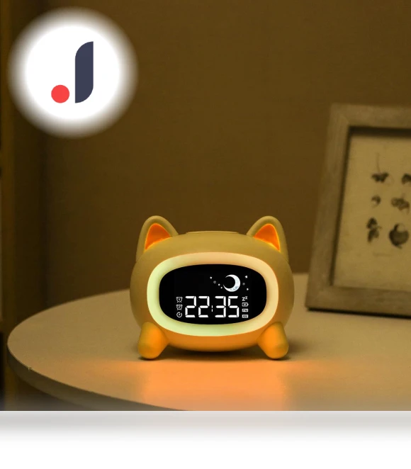 Kids Alarm Clock with Night Light — Alarms & Clocks, Daily necessities-V