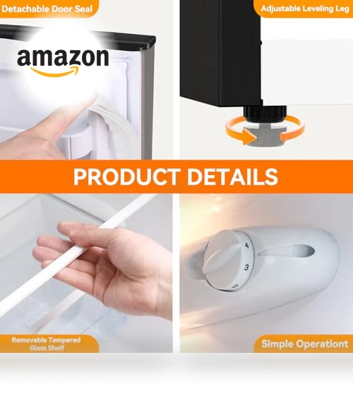 Mini Fridge with Freezer — Mini Fridges, Frestec