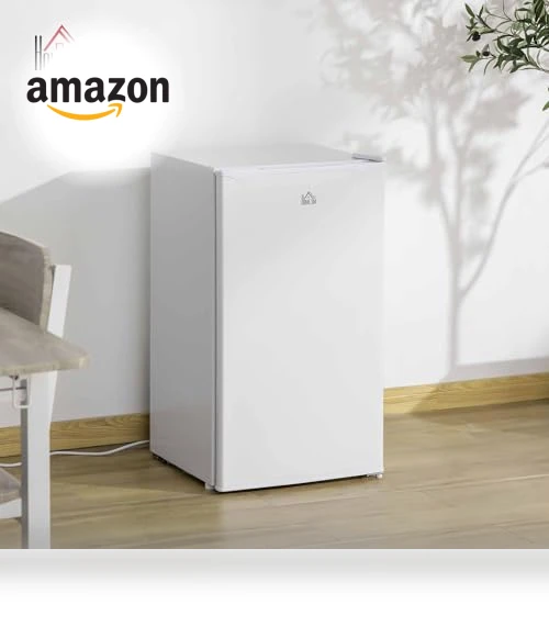 Mini Fridge with Freezer — Mini Fridges, HOMCOM