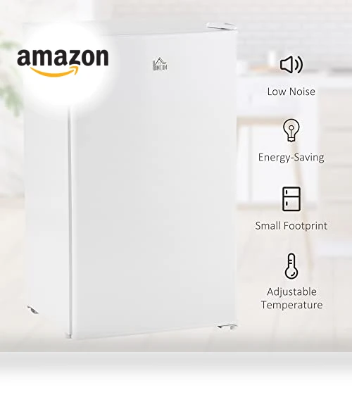 Mini Fridge with Freezer — Mini Fridges, HOMCOM