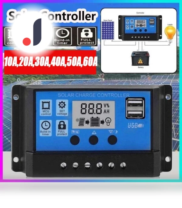 MPPT Solar Charge Controller — Power Management