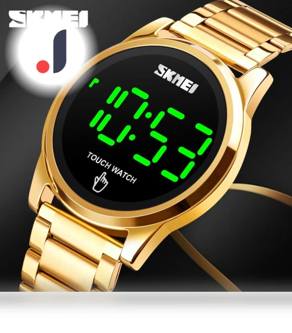 Multifunctional Waterproof LED Touchscreen Electronic Watch — Timepieces, Skmei