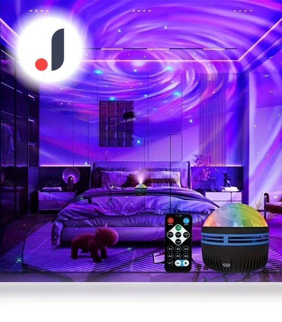 RGB Galaxy Starry Projector Light — Kids' Lamps, SaiMili Light