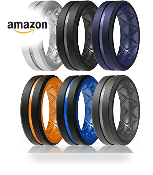 Silicone Ring Multipack — Men's Rings, Egnaro