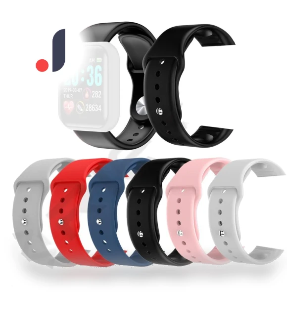 Silicone Waterproof Replacement Strap — Smartwatch Straps, IW-PJ1