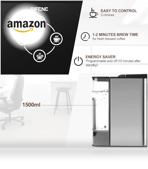 Single Serve Coffee Machine — Coffee & Espresso Combos, SIFENE
