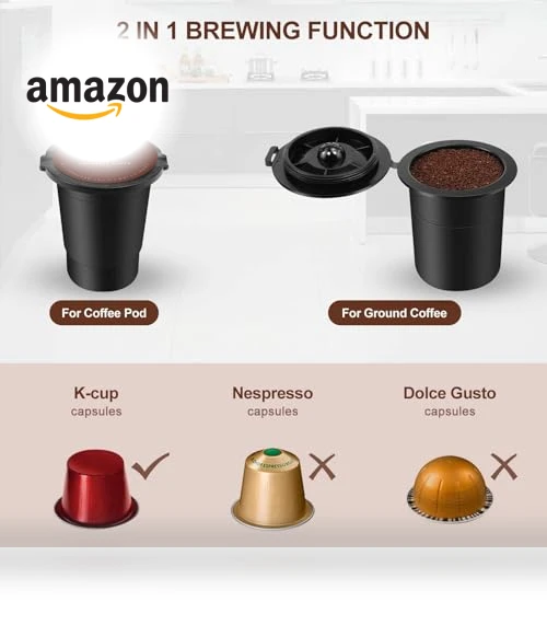 Single Serve Coffee Machine — Coffee & Espresso Combos, SIFENE
