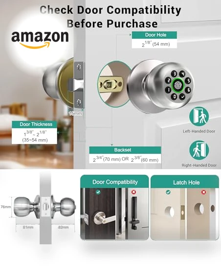 Smart Door Knob Lock — Locks, WREO