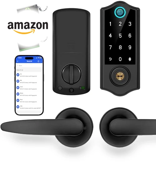 Smart Fingerprint Door Lock — Biometric Security, HARFO