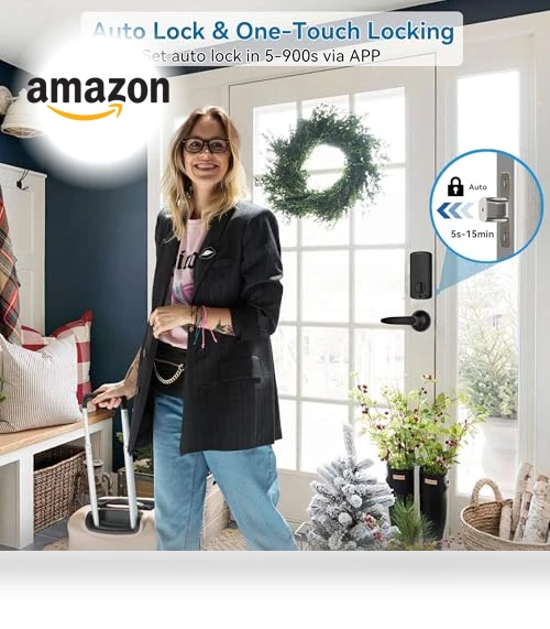 Smart Fingerprint Door Lock — Biometric Security, HARFO