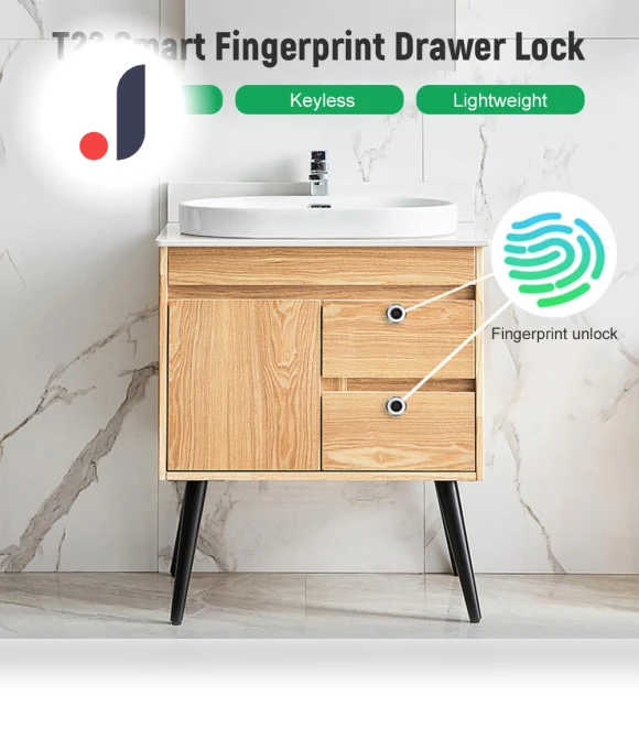 Smart Lock with Fingerprint Scanner — Biometric Security, Kkmoon