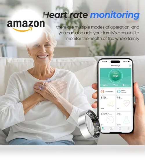 Smart Ring with Sleep Apnea Monitoring — Smart Rings, BIEMHA