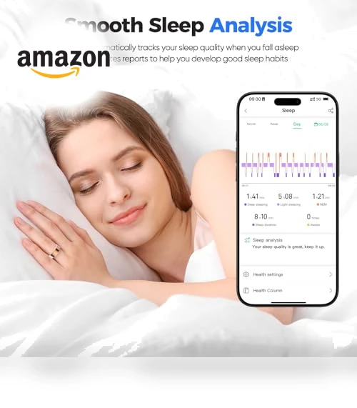Smart Ring with Sleep Apnea Monitoring — Smart Rings, BIEMHA