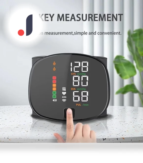 Smart Touch LED Wrist Blood Pressure Monitor — Blood Pressure Monitors, BeautifullifeA