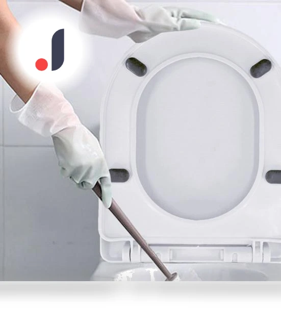 Toilet Seat with Silent Closing Technology — Bathroom Essentials, Worry free storage