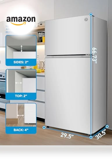 Top Mount Refrigerator with Ice Maker — Cooling Solutions, Commercial Cool