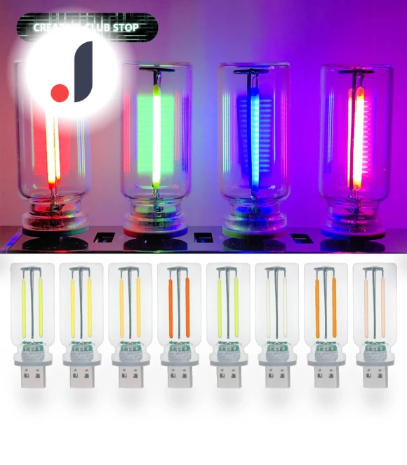 Touch Control LED Edison Bulb Night Light — Night Lights, Dream Garage