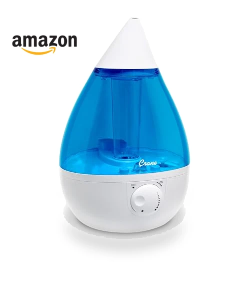 Ultrasonic Cool Mist Teardrop Humidifier — Air Moisturizers, Crane