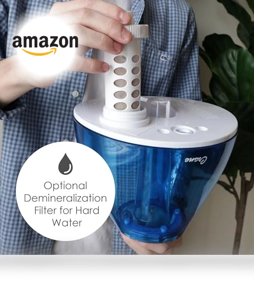 Ultrasonic Cool Mist Teardrop Humidifier — Air Moisturizers, Crane