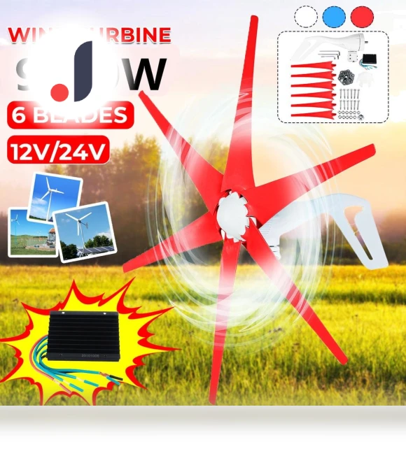 Wind Turbine Generator — Solar & Wind Power, Ideal World