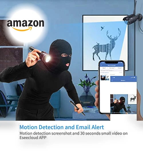 Wireless Pro Security Camera System — Smart Home Security, Hiseeu