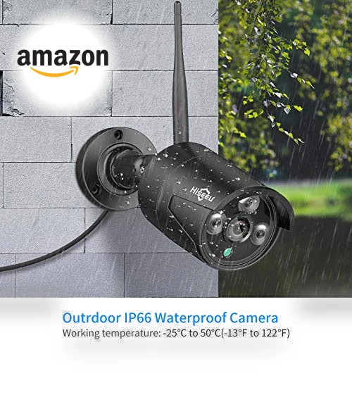Wireless Pro Security Camera System — Smart Home Security, Hiseeu